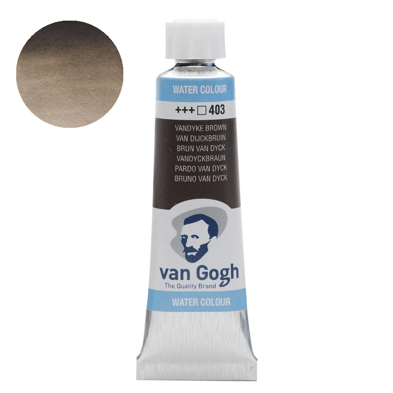 Farba akwarelowa Van Gogh 10 ml - 403 Vandyke brown