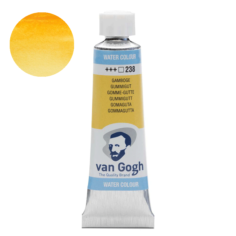 Farba akwarelowa Van Gogh 10 ml - 238 Gamboge