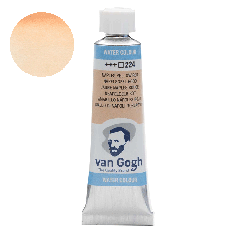Farba akwarelowa Van Gogh 10 ml - 224 Naples yellow red