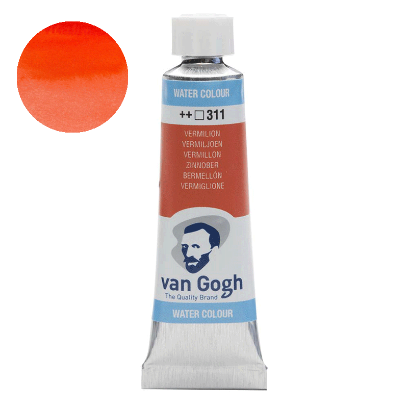 Farba akwarelowa Van Gogh 10 ml - 311 Vermilion