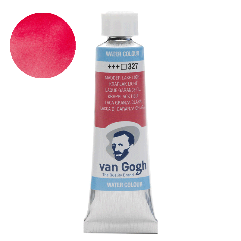 Farba akwarelowa Van Gogh 10 ml - 327 Madder lake light