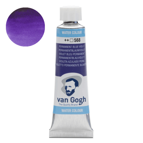 Farba akwarelowa Van Gogh 10 ml - 568 Permanent blue violet