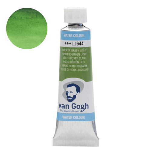 Farba akwarelowa Van Gogh 10 ml - 644 Hooker green light