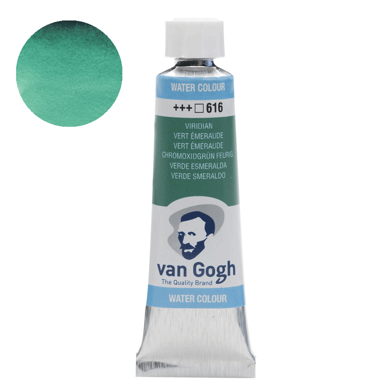 Farba akwarelowa Van Gogh 10 ml - 616 Viridian