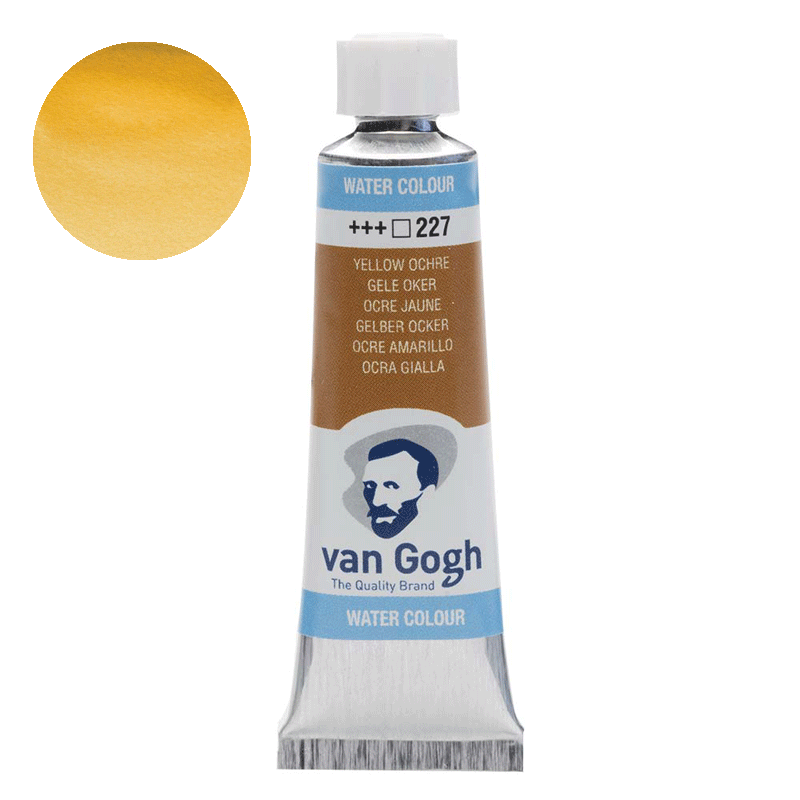 Farba akwarelowa Van Gogh 10 ml - 227 Yellow ochre