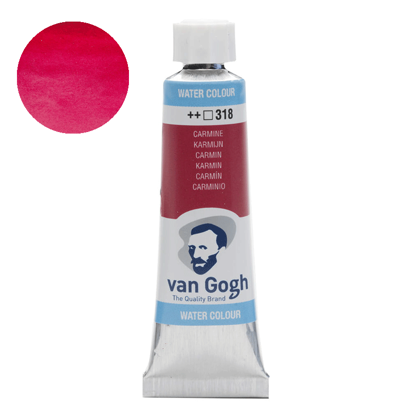 Farba akwarelowa Van Gogh 10 ml - 318 Carmine