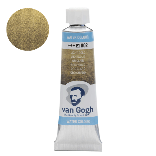 Farba akwarelowa Van Gogh 10 ml - 802 Light gold