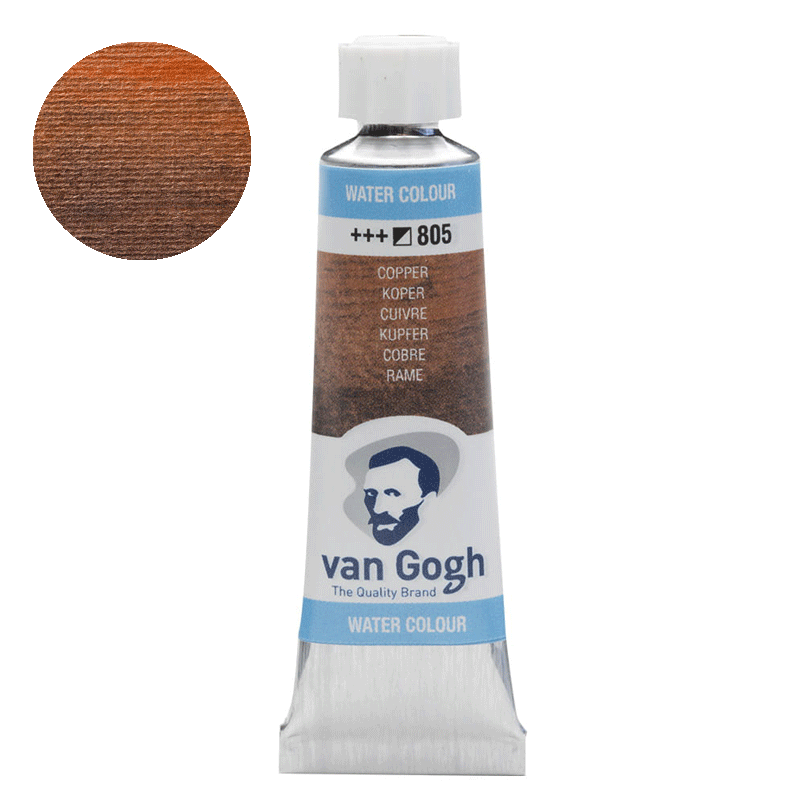 Farba akwarelowa Van Gogh 10 ml - 805 Copper