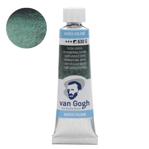 Farba akwarelowa Van Gogh 10 ml - 630 Dusk green