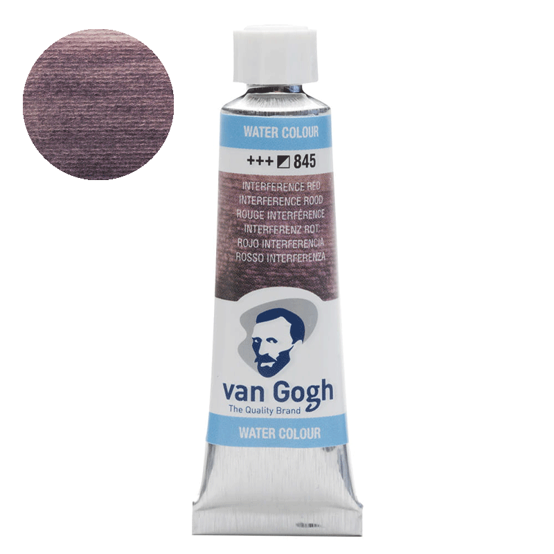 Farba akwarelowa Van Gogh 10 ml - 845 Interference red