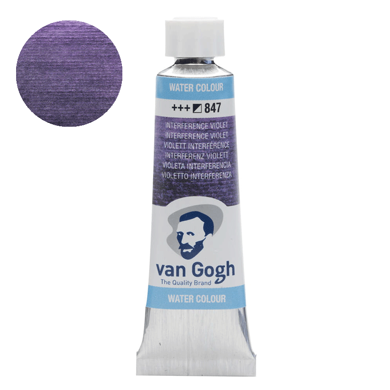 Farba akwarelowa Van Gogh 10 ml - 847 Interference violet