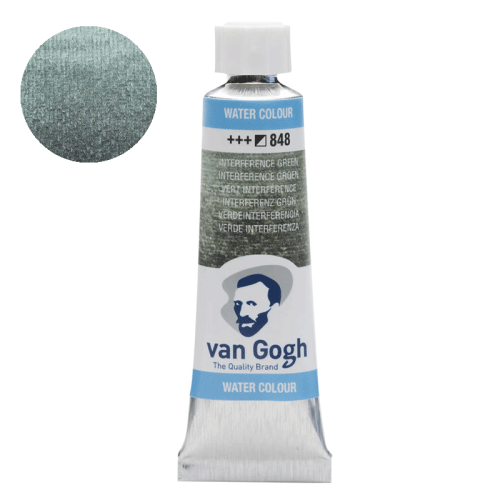 Farba akwarelowa Van Gogh 10 ml - 848 Interference green