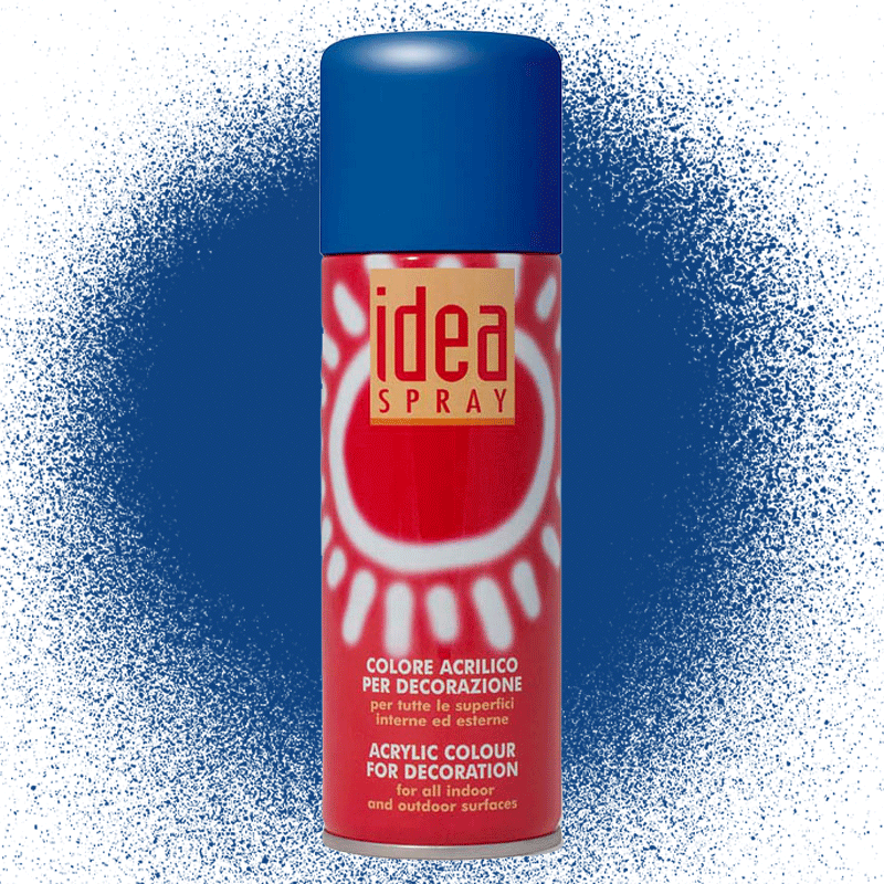 Farba Akrylowa Idea Spray 200 ml - 394 Permanent Blue Light