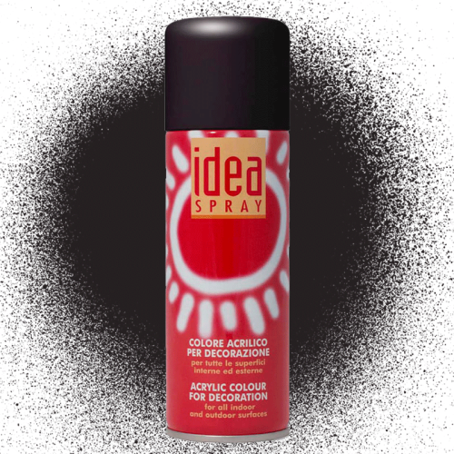 Farba Akrylowa Idea Spray 200 ml - 530 Black