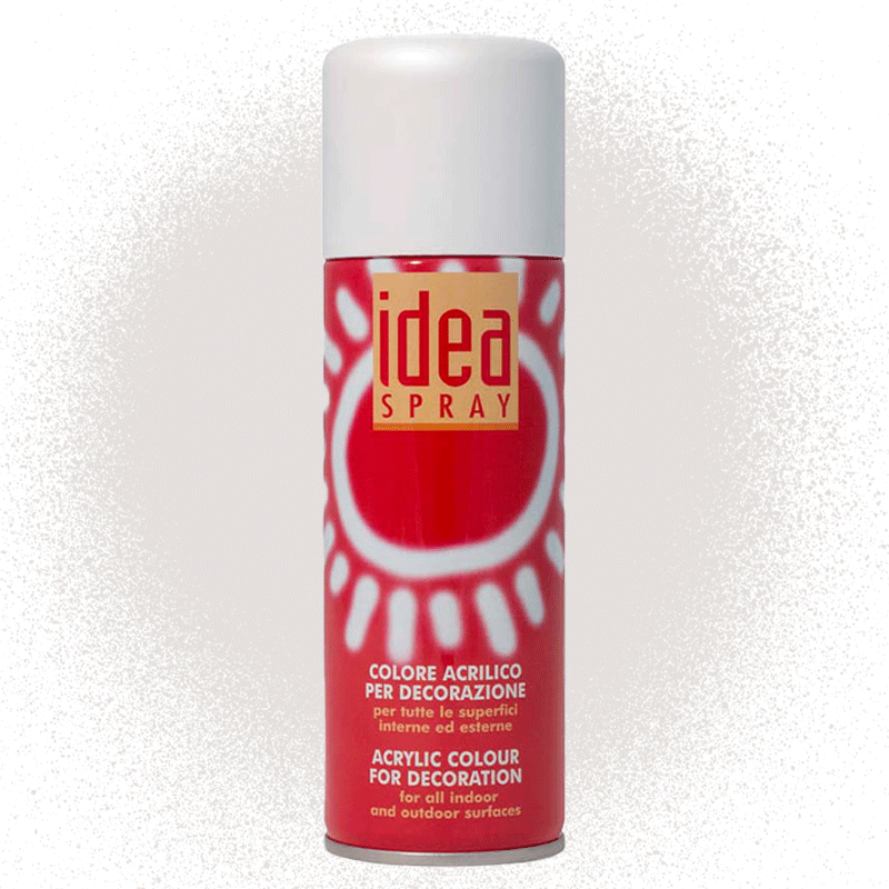 Farba Akrylowa Idea Spray 200 ml - 010  White