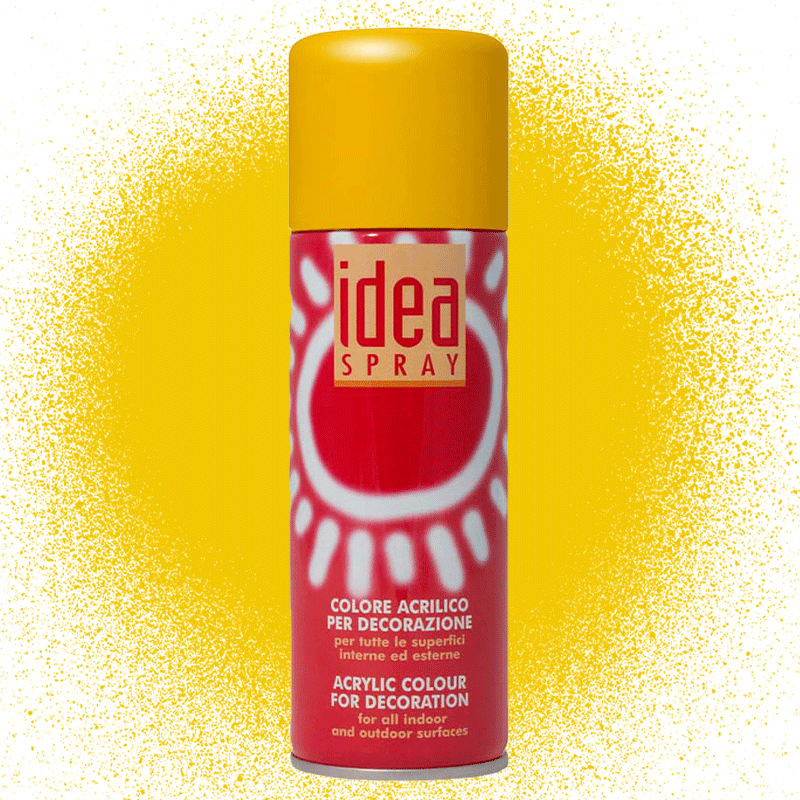 Farba Akrylowa Idea Spray 200 ml - 118 Deep Yellow
