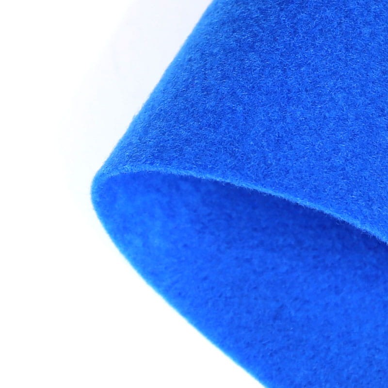 Filc dekoracyjny Folia Bringmann 20x30 cm, 10 ark - niebieski