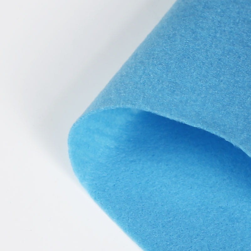 Filc dekoracyjny Folia Bringmann 20x30 cm, 10 ark - błękitny