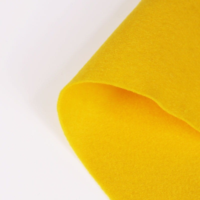 Filc dekoracyjny Folia Bringmann 20x30 cm, 10 ark - żółty