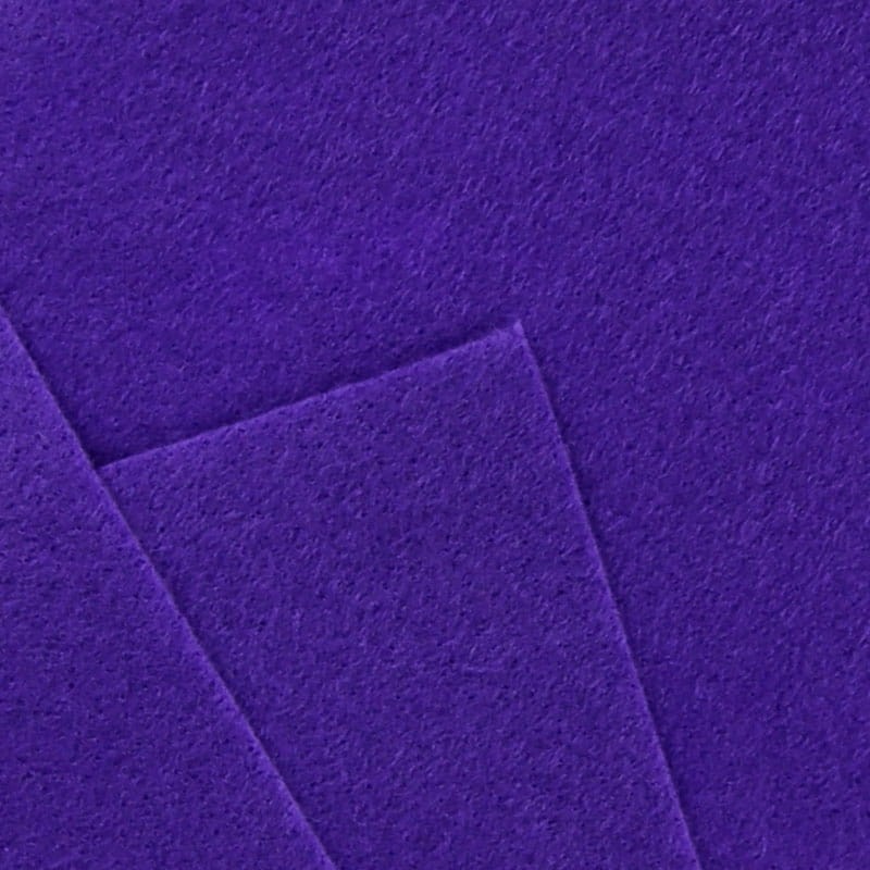 Filc dekoracyjny Folia Bringmann 20x30 cm, 10 ark - fioletowy