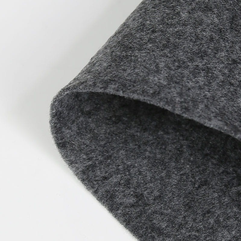 Filc dekoracyjny Folia Bringmann 20x30 cm, 10 ark - stalowy