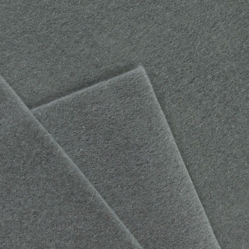 Filc dekoracyjny Folia Bringmann 20x30 cm, 10 ark - szary