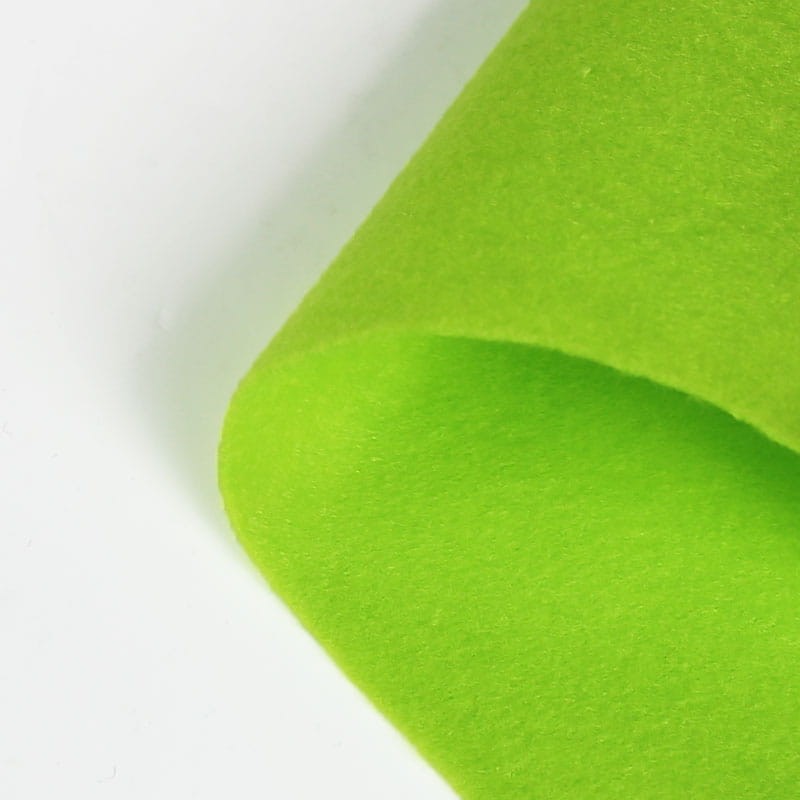 Filc dekoracyjny Folia Bringmann 20x30 cm, 10 ark - jasnozielony