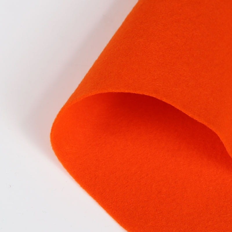 Filc dekoracyjny Folia Bringmann 20x30 cm, 10 ark - pomarańczowy