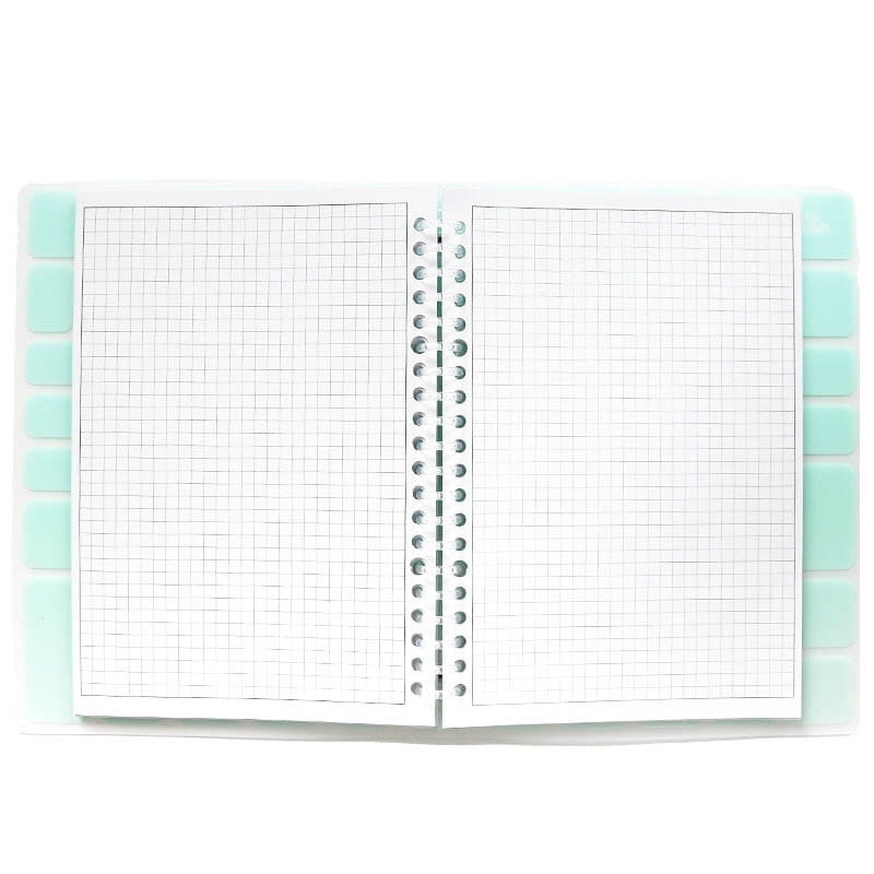 Kołobrulion Happy Color Trendy 80 g A5 80 ark. zielony kratka