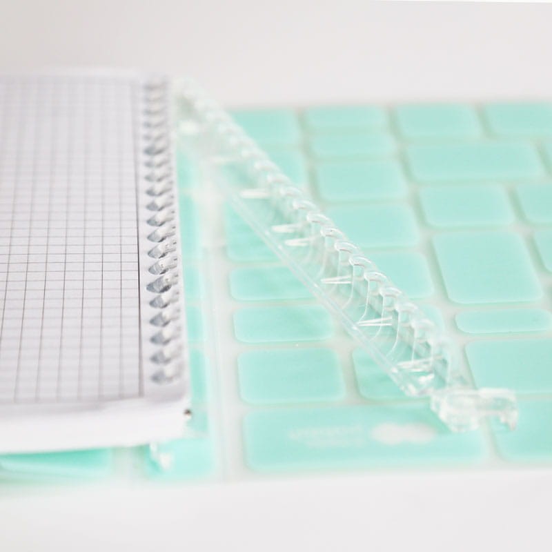 Kołobrulion Happy Color Trendy 80 g A5 80 ark. zielony kratka