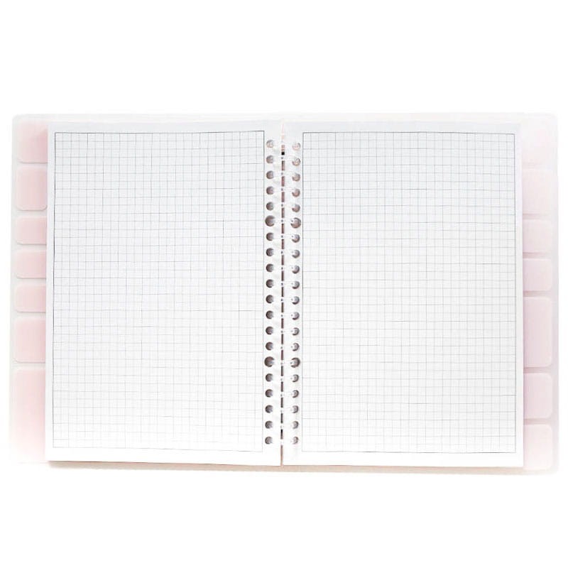 Kołobrulion Happy Color Trendy 80 g A5 80 ark. różowy kratka