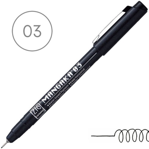 Cienkopis ZIG Mangaka Kuretake - 03