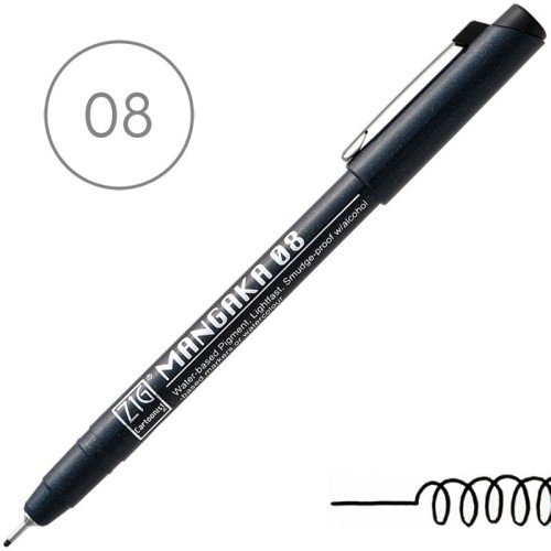 Cienkopis ZIG Mangaka Kuretake - 08