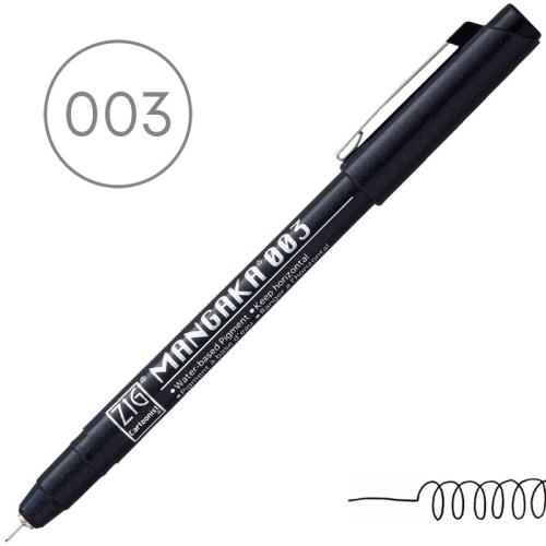 Cienkopis ZIG Mangaka Kuretake - 003