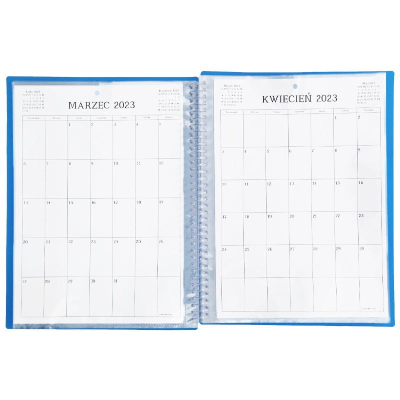 Album ofertowy przejrzysty Oxford A4 20 k. ultramarine 05