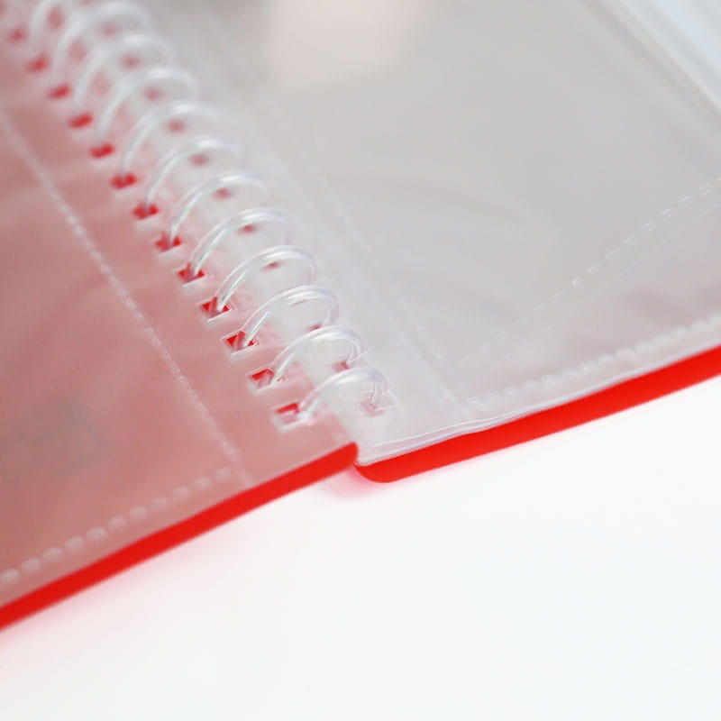 Album ofertowy przejrzysty Oxford A4 20 k. vermilion 04