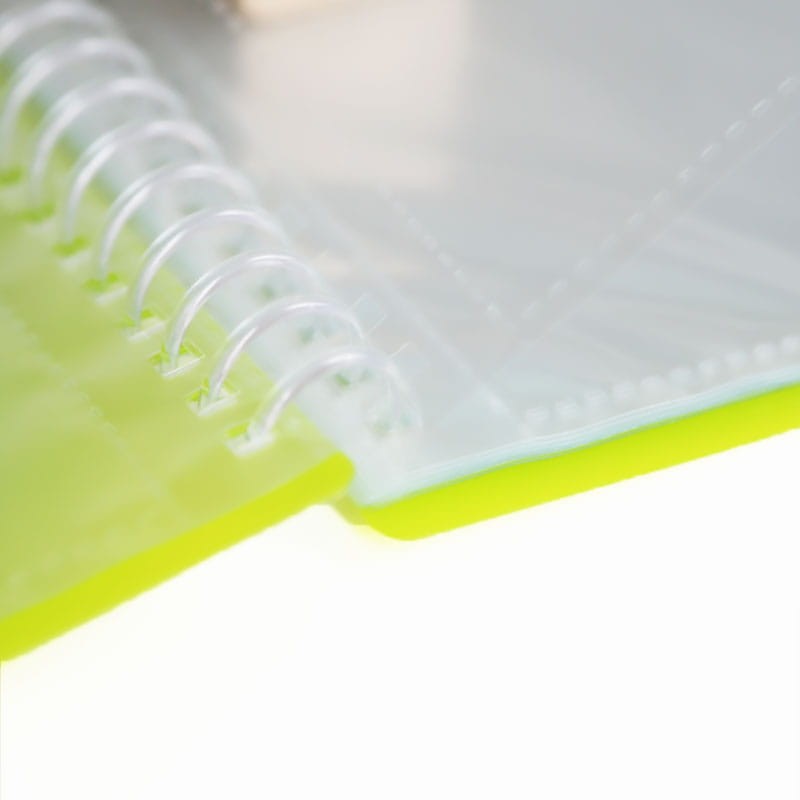 Album ofertowy przejrzysty Oxford A4 20 k. lime 0 4