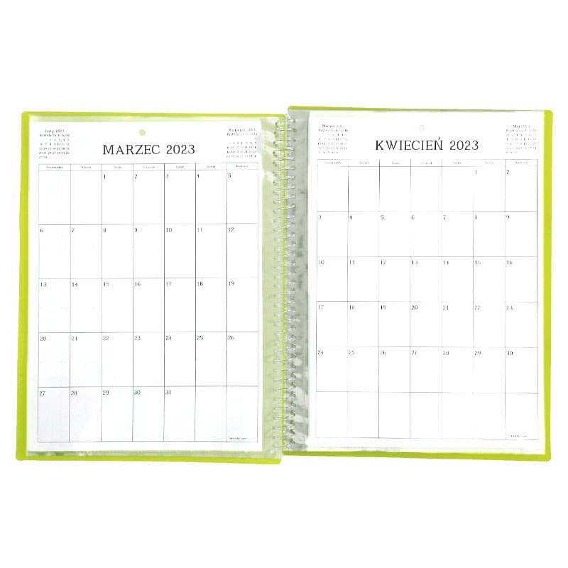 Album ofertowy przejrzysty Oxford A4 20 k. lime 02