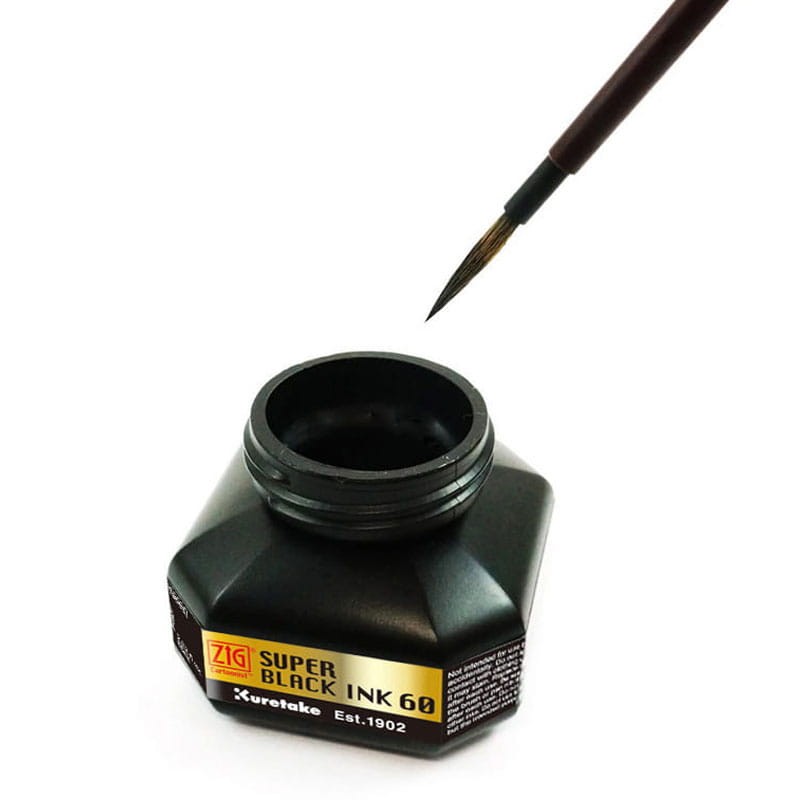 Tusz Cartoonist Super Black Ink 60 ml, czarny