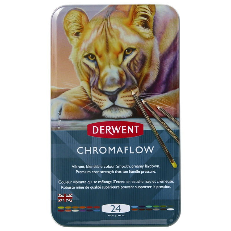 Zestaw kredek Derwent Chromaflow 24 szt.