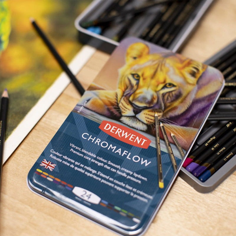 Zestaw kredek Derwent Chromaflow 24 szt.