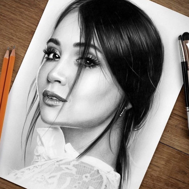Blok do rysunku i szkicu Happy Color Portret - A4, 250 g, 20 ark.