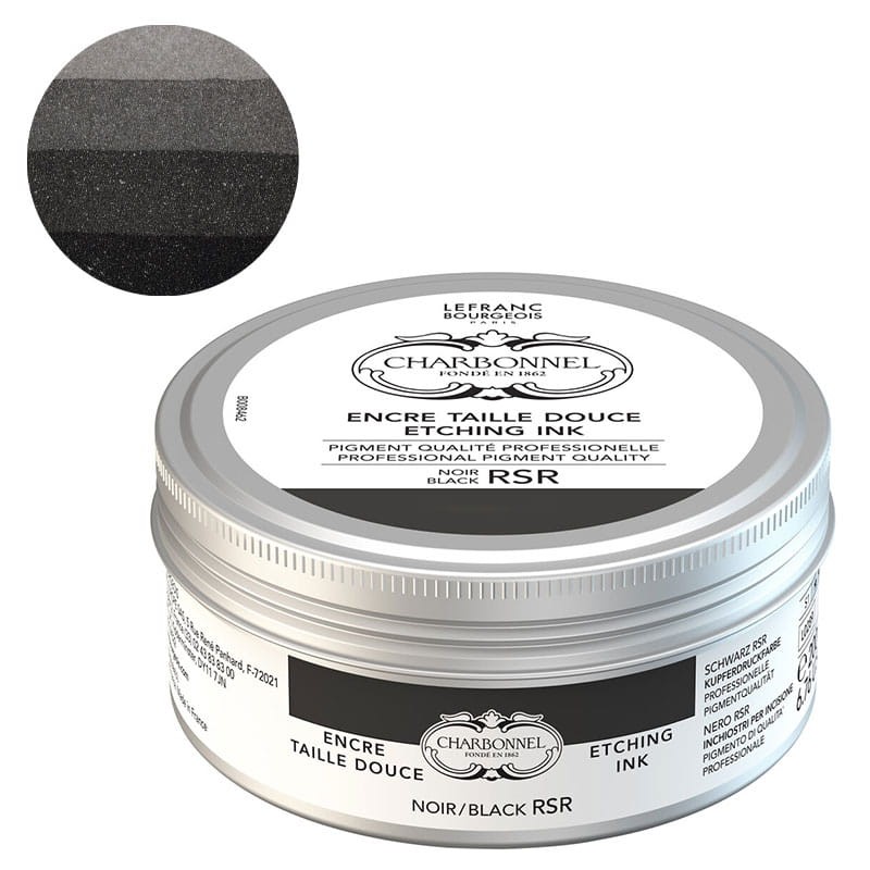 Farba graficzna Etching Charbonnel 200ml S1 - Black RSR