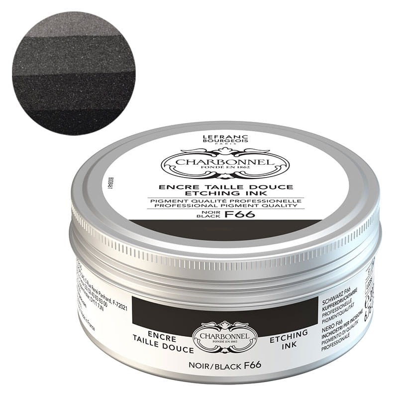Farba graficzna Etching Charbonnel 200ml S1 - Black F66