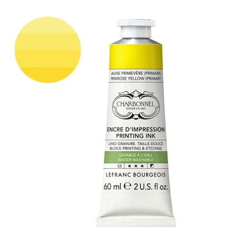 Farba graficzna zmywalna wodą Charbonnel 60 ml S3 - Primerose Yellow 