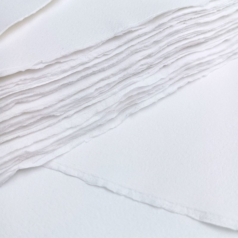 Papier do akwareli Maestro Jaskier 100% Bawełny Cold Pressed - A4, 400 g, 5 ark. 02