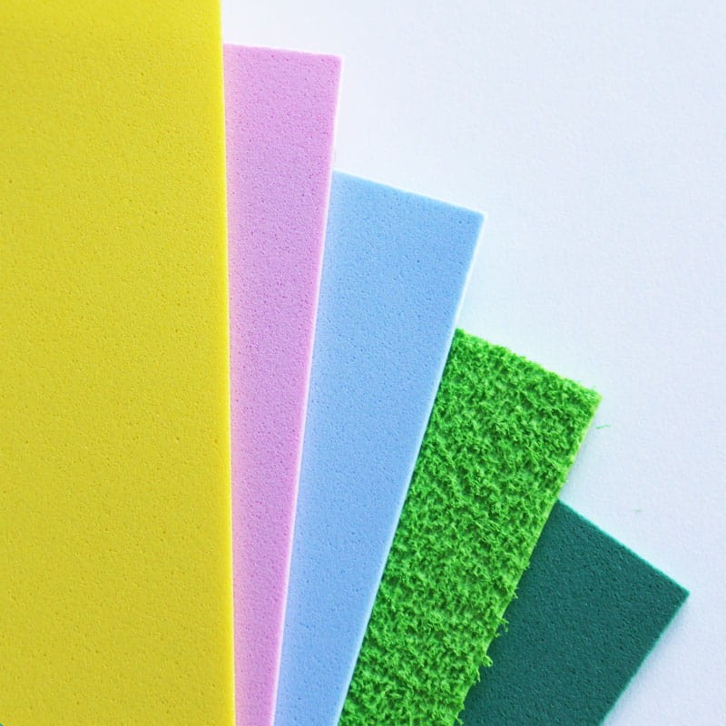 Arkusze piankowe Happy Color 20x30 cm - FLOWERS