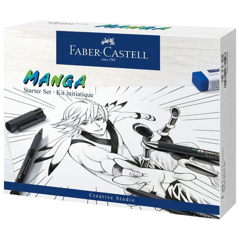 Zestaw pisaków Pitt Artist Pen Faber-Castell Manga Starter