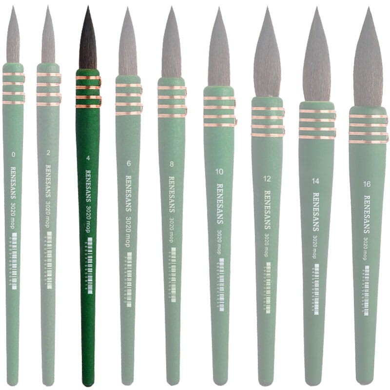 Pędzel Renesans seria MOP 3020 - 4