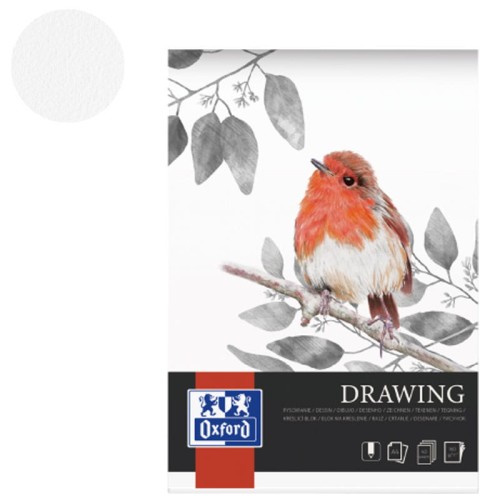 Blok rysunkowy Oxford - A4, 160 g, 40 ark.